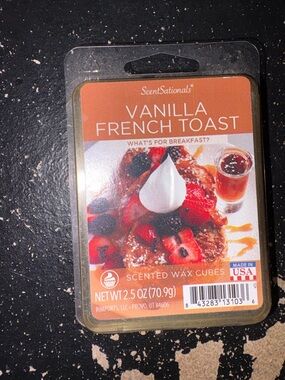 ScentSationals Vanilla French Toast Scented Wax Cubes - Orange